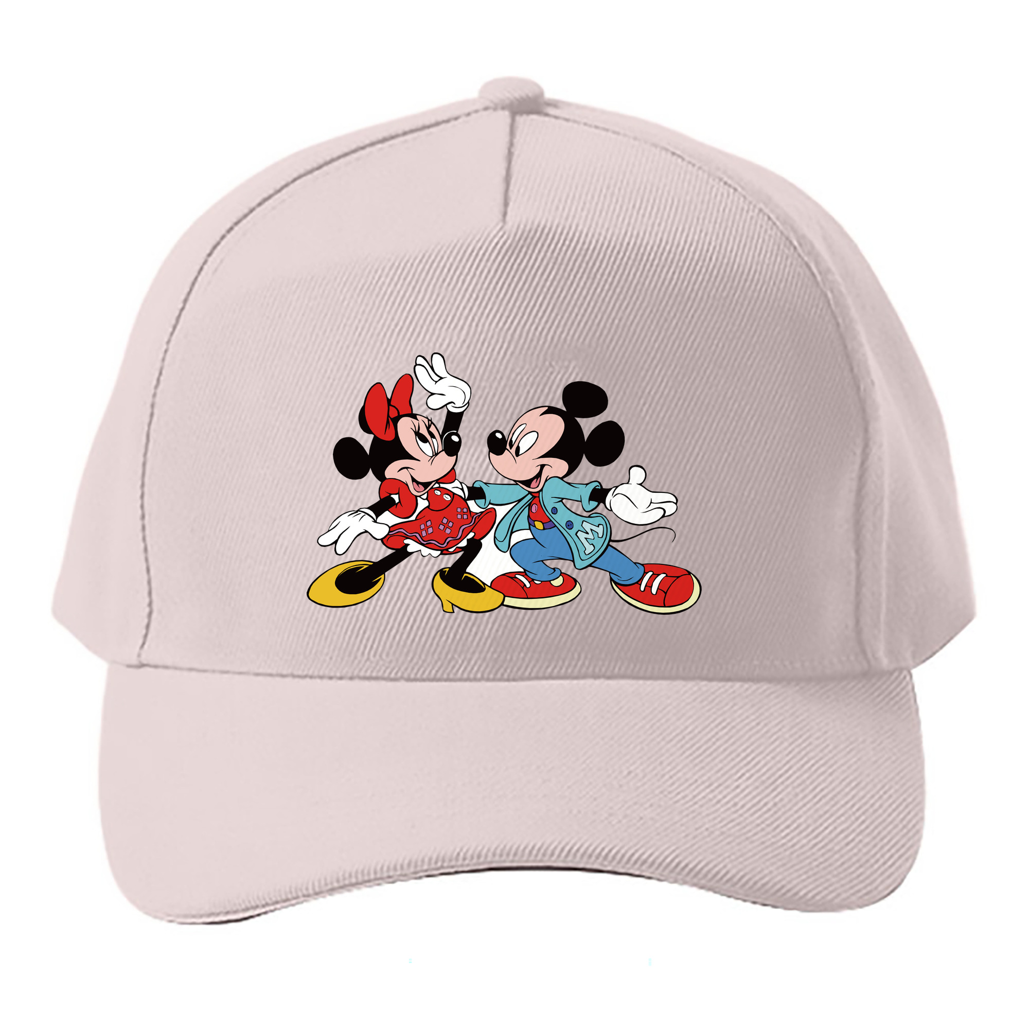 （画像用） ミッキーマウス Mickey Mouse ベースボールキャップ 綿100％ 男女兼用 帽子 スポーツ